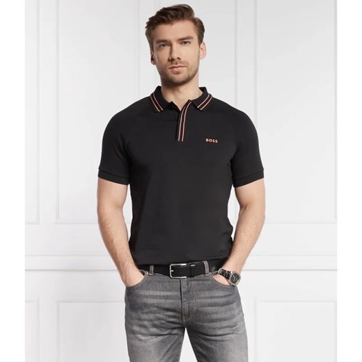 T-shirt męski BOSS HUGO z elastanu
