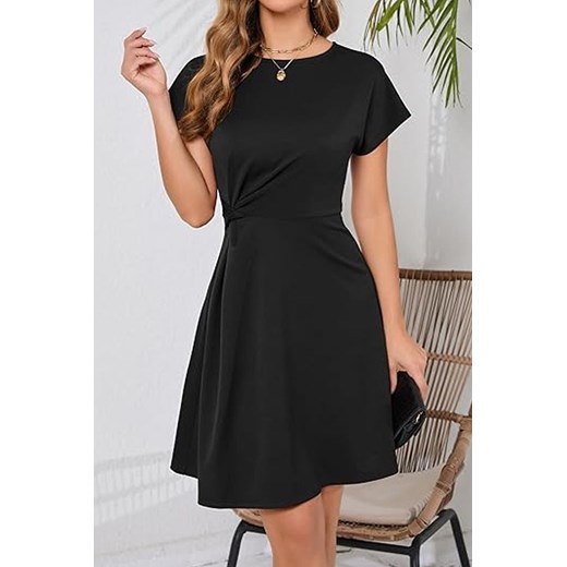 Sukienka ZEROLINA BLACK ze sklepu Ivet Shop w kategorii Sukienki - zdjęcie 171702360