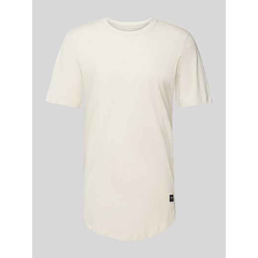 T-shirt z zaokrąglonym dołem model ‘ENOA’ ze sklepu Peek&Cloppenburg  w kategorii T-shirty męskie - zdjęcie 171702632