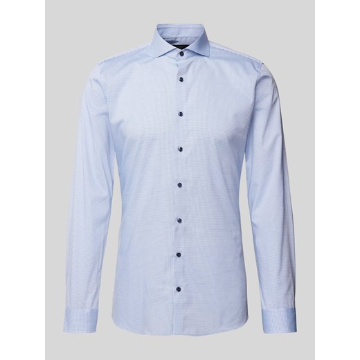 Koszula biznesowa o kroju super slim fit z kołnierzykiem typu cutaway ze sklepu Peek&Cloppenburg  w kategorii Koszule męskie - zdjęcie 171702883