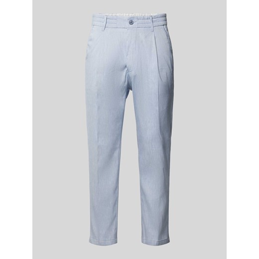 Spodnie z efektem melanżu model ‘Chasy’ ze sklepu Peek&Cloppenburg  w kategorii Spodnie męskie - zdjęcie 171703010