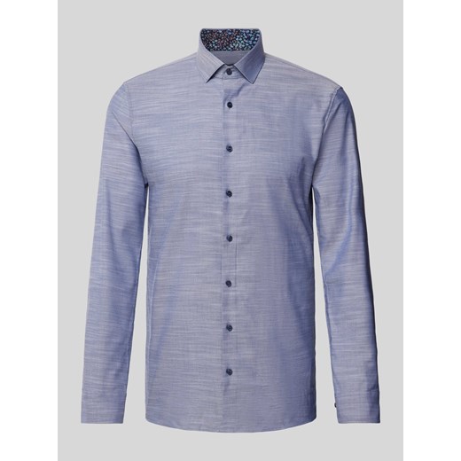 Koszula biznesowa o kroju super slim fit z efektem melanżowym ze sklepu Peek&Cloppenburg  w kategorii Koszule męskie - zdjęcie 171703161
