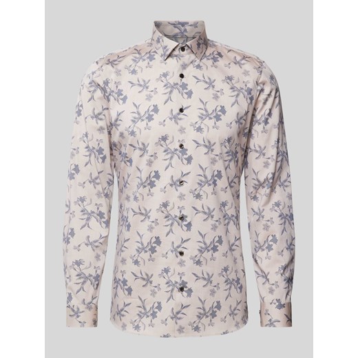 Koszula casualowa o kroju super slim fit z nadrukiem na całej powierzchni ze sklepu Peek&Cloppenburg  w kategorii Koszule męskie - zdjęcie 171703201