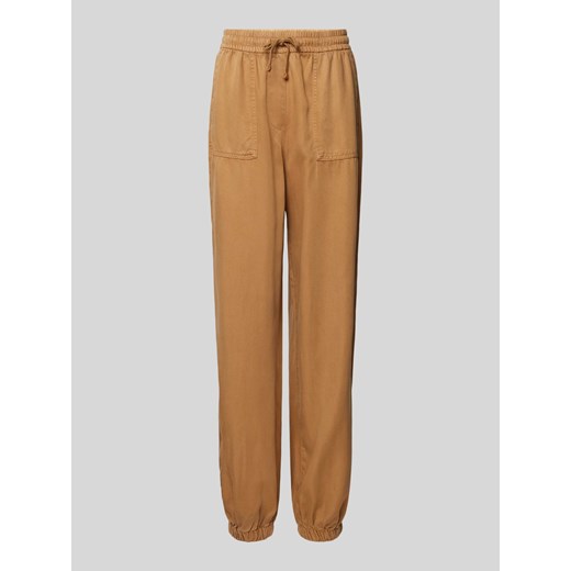 Spodnie materiałowe z elastycznym pasem model ‘KENYA’ ze sklepu Peek&Cloppenburg  w kategorii Spodnie damskie - zdjęcie 171703214