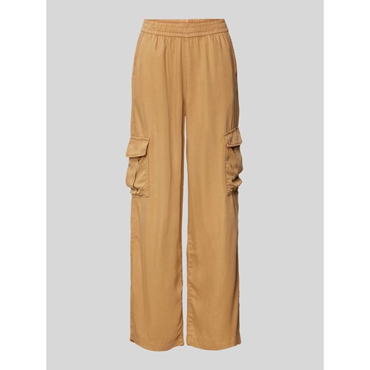 Spodnie cargo o kroju regular fit z wpuszczanymi kieszeniami w stylu francuskim ze sklepu Peek&Cloppenburg  w kategorii Spodnie damskie - zdjęcie 171703234