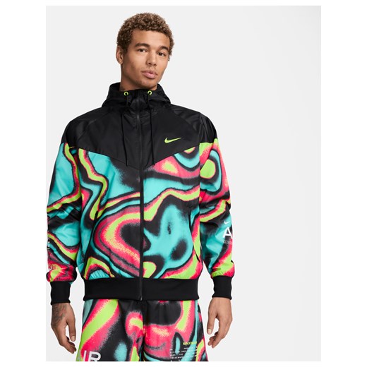 Męska kurtka z tkaniny z podszewką Nike Sportswear Windrunner - Różowy ze sklepu Nike poland w kategorii Kurtki męskie - zdjęcie 171703383