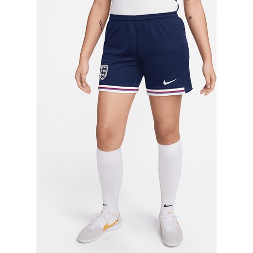Damskie spodenki piłkarskie Nike Dri-FIT Anglia Stadium 2024 (wersja domowa) – replika - Niebieski ze sklepu Nike poland w kategorii Szorty - zdjęcie 171703384
