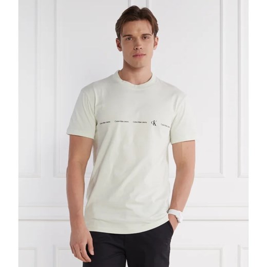 CALVIN KLEIN JEANS T-shirt | Regular Fit ze sklepu Gomez Fashion Store w kategorii T-shirty męskie - zdjęcie 171705474