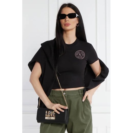 Kopertówka Love Moschino ze skóry ekologicznej