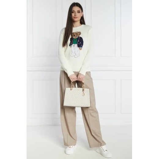 Shopper bag Michael Kors średnia ze skóry ekologicznej elegancka 