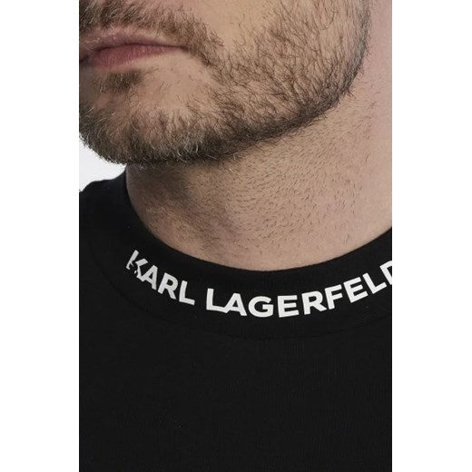 Karl Lagerfeld T-shirt | Regular Fit Karl Lagerfeld XL wyprzedaż Gomez Fashion Store