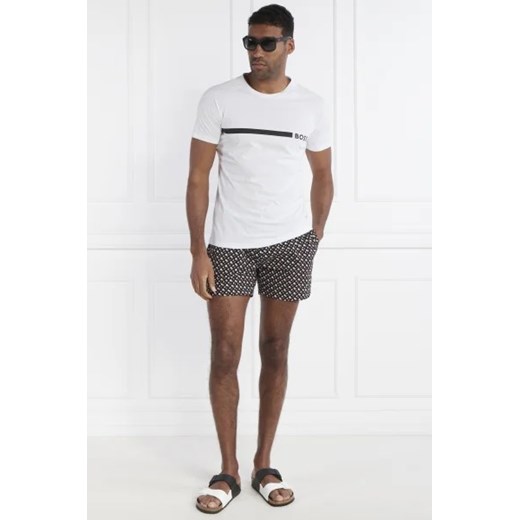 BOSS BLACK T-shirt RN Slim Fit L Gomez Fashion Store okazja