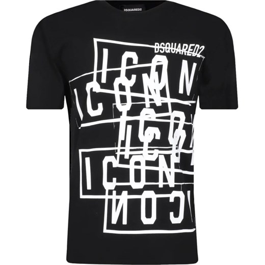 Dsquared2 T-shirt | Regular Fit ze sklepu Gomez Fashion Store w kategorii Bluzki dziewczęce - zdjęcie 171706251