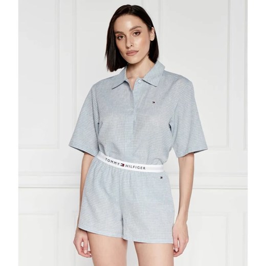 Tommy Hilfiger Lniana piżama | Regular Fit ze sklepu Gomez Fashion Store w kategorii Piżamy damskie - zdjęcie 171706264