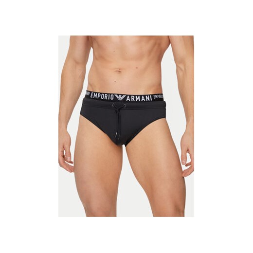 Emporio Armani Underwear Kąpielówki 211734 4R404 00020 Czarny ze sklepu MODIVO w kategorii Kąpielówki - zdjęcie 171706963