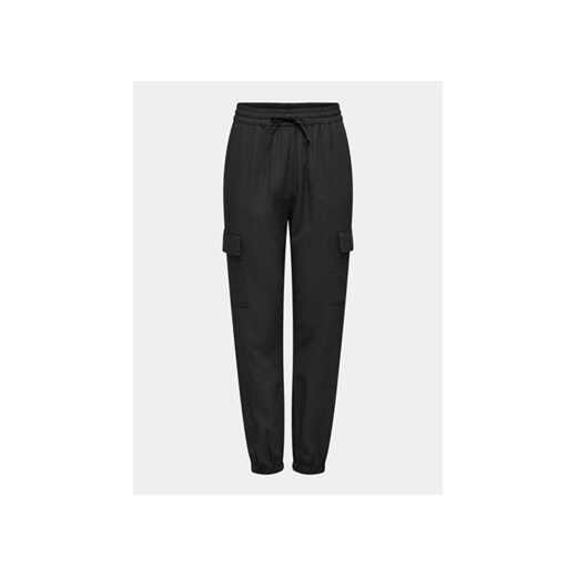 ONLY Spodnie dresowe Caro 15310987 Czarny Cargo Fit ze sklepu MODIVO w kategorii Spodnie damskie - zdjęcie 171707071