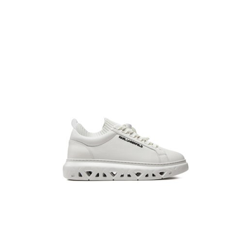 KARL LAGERFELD Sneakersy KL54535 Biały ze sklepu MODIVO w kategorii Buty sportowe męskie - zdjęcie 171707122