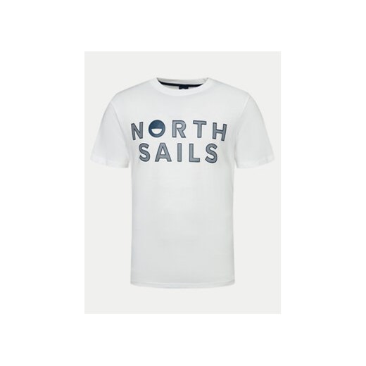 North Sails T-Shirt 692973 Biały Regular Fit ze sklepu MODIVO w kategorii T-shirty męskie - zdjęcie 171707451