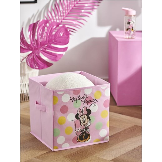 Sinsay - Pudełko do przechowywania Myszka Minnie - różowy ze sklepu Sinsay w kategorii Kosze i pudełka na zabawki - zdjęcie 171709781
