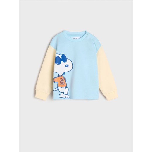 Sinsay - Bluza Snoopy - niebieski ze sklepu Sinsay w kategorii Bluzy i swetry - zdjęcie 171709842