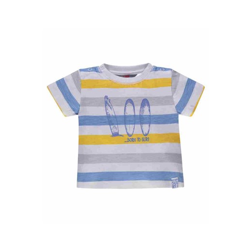 Chłopięca bluzka z krótkim rękawem ze sklepu 5.10.15 w kategorii Koszulki niemowlęce - zdjęcie 171710153