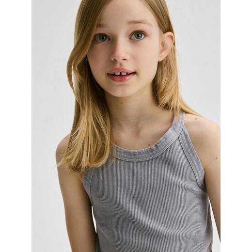 Sukienka dziewczęca Reserved szara 