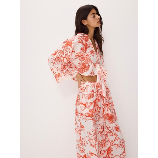 Spodnie damskie Reserved w stylu boho 
