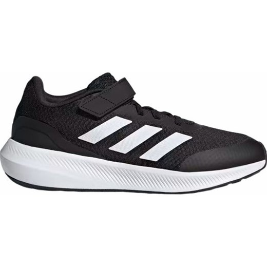 Buty sportowe dziecięce czarne Adidas sznurowane 
