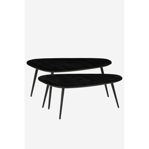 H & M - Recycled Wooden Side Table - Czarny H & M One Size H&M