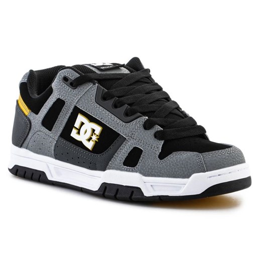 Buty DC Shoes Stag M 320188-GY1 czarne ze sklepu ButyModne.pl w kategorii Buty sportowe męskie - zdjęcie 171713202