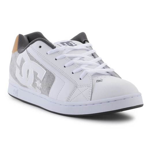 Buty DC Shoes Net M 302361-WWL białe ze sklepu ButyModne.pl w kategorii Trampki męskie - zdjęcie 171713204