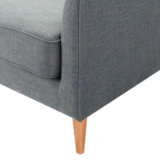 Sofa Venuste denim blue/brown 3-os. Dekoria One Size okazja dekoria.pl