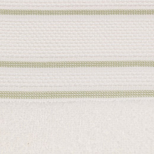 Ręcznik Gunnar 50x90cm creamy white green Dekoria One Size dekoria.pl