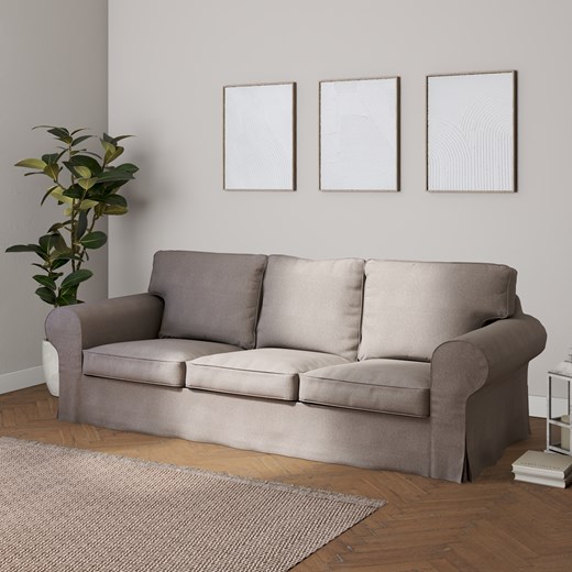 Pokrowiec na sofę Ektorp 3-osobową, rozkładaną ze sklepu dekoria.pl w kategorii Pokrowce na kanapy i fotele - zdjęcie 171761523