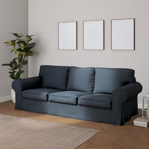 Pokrowiec na sofę Ektorp 3-osobową, nierozkładaną ze sklepu dekoria.pl w kategorii Pokrowce na kanapy i fotele - zdjęcie 171763261