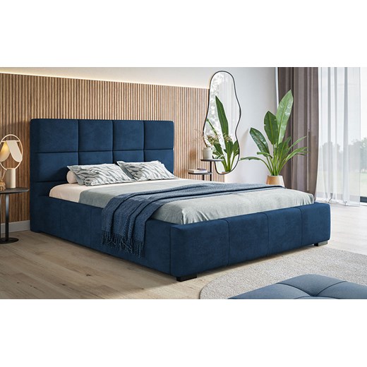 Jednoosobowe łóżko z pojemnikiem 90x200 Campino 3X - 36 kolorów Elior One Size Edinos.pl