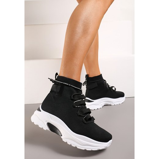 Czarne Sneakersy Diomerine ze sklepu renee.pl w kategorii Buty sportowe damskie - zdjęcie 171833444
