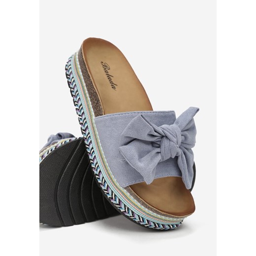 Niebieskie Klapki Basista Renee 40 renee.pl promocyjna cena