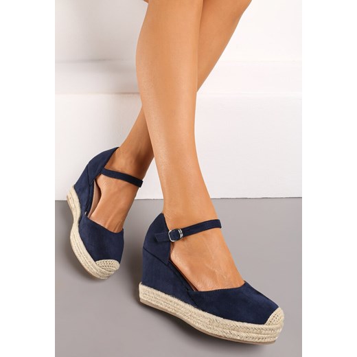Granatowe Sandały Ampatea Renee 40 renee.pl