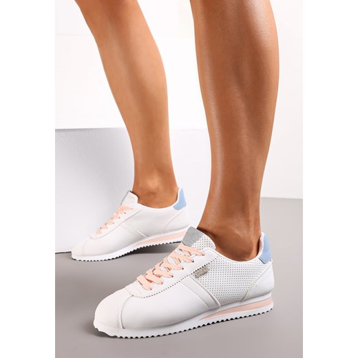 Białe Sneakersy z Przeszyciami Phyrise ze sklepu renee.pl w kategorii Buty sportowe damskie - zdjęcie 171851190