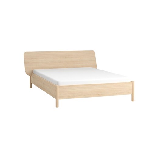 Łóżko 2-osobowe z wezgłowiem szerokim 160x200 OMM ze sklepu VOX.pl w kategorii Łóżka i materace - zdjęcie 171929350