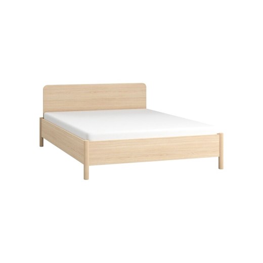 Łóżko 2-osobowe z wezgłowiem prostym 160x200 OMM ze sklepu VOX.pl w kategorii Łóżka i materace - zdjęcie 171929351