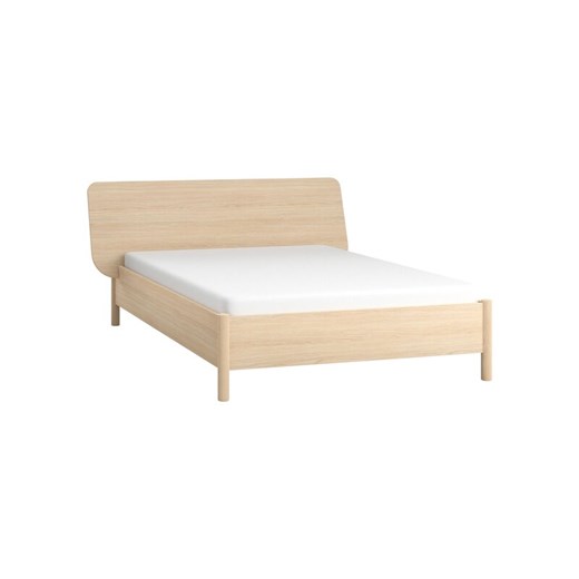 Łóżko 2-osobowe z wezgłowiem szerokim 140x200 OMM ze sklepu VOX.pl w kategorii Łóżka i materace - zdjęcie 171929353