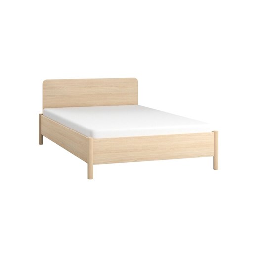 Łóżko 2-osobowe z wezgłowiem prostym 140x200 OMM ze sklepu VOX.pl w kategorii Łóżka i materace - zdjęcie 171929354