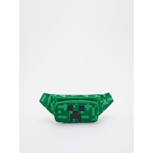 Reserved - Saszetka Minecraft - zielony ze sklepu Reserved w kategorii Torby i walizki dziecięce - zdjęcie 171931654