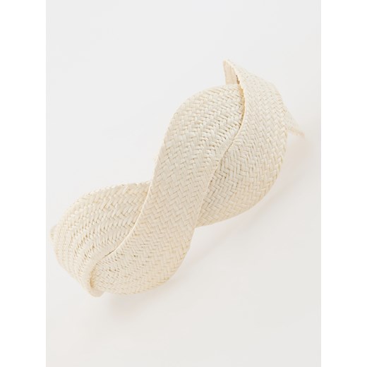 Reserved - Pleciona opaska na włosy - złamana biel ze sklepu Reserved w kategorii Opaski dziecięce - zdjęcie 171931864