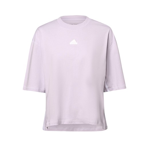 adidas Sportswear Koszulka damska Kobiety Bawełna bzowy jednolity ze sklepu vangraaf w kategorii Bluzki damskie - zdjęcie 171932082