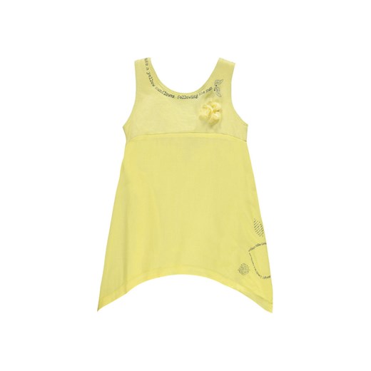 Dziewczęca tunika na ramiączka żółta ze sklepu 5.10.15 w kategorii Bluzki dziewczęce - zdjęcie 171932973