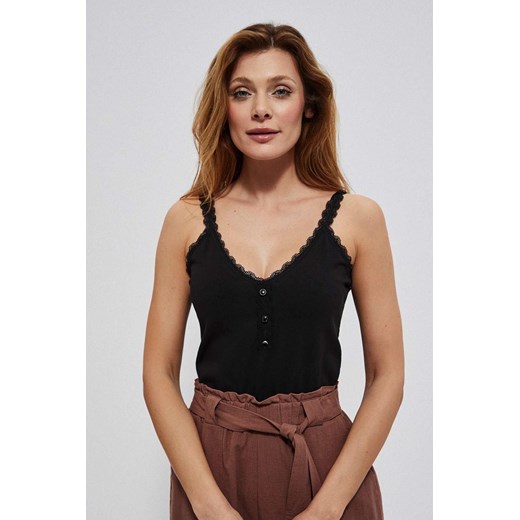 Koszulka damska na ramiączka czarna ze sklepu 5.10.15 w kategorii Bluzki damskie - zdjęcie 171933093
