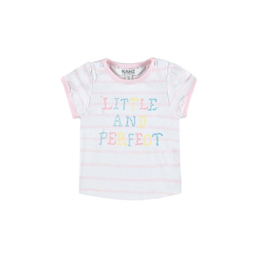 T-shirt dziewczęcy mix paski ze sklepu 5.10.15 w kategorii Koszulki niemowlęce - zdjęcie 171933103